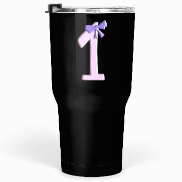Discover one loop number pink number first Tumblers 30 Oz