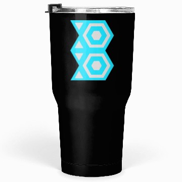 Discover Letter B Logo Robot Tumblers 30 Oz