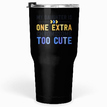 Discover Family Down Syndrome Awareness for Dad Mom Extra Tumblers 30 Oz