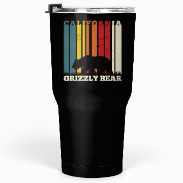 Discover California Bear Retro Tumblers 30 Oz