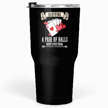 Discover Card Game Blackjack All In Tumblers 30 Oz