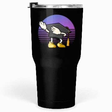 Discover Dabbing Academic Cap Graduation Tumblers 30 Oz