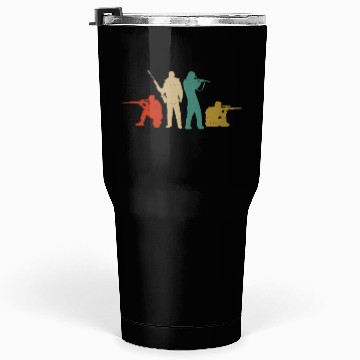 Discover Buck Deer Hunting Hunter Retro Tumblers 30 Oz