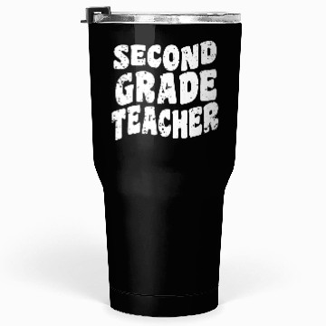 Discover Retro Groovy Second Grade Teacher Back To School Tumblers 30 Oz