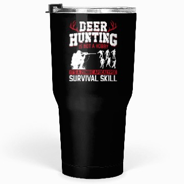 Discover Buck Deer Hunting Hunter Zombie Tumblers 30 Oz