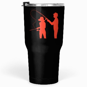 Discover couple fisching dad daughter friends relax lovers Tumblers 30 Oz