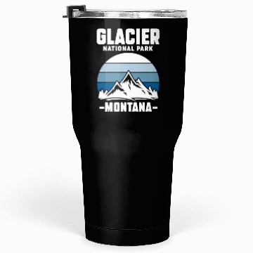 Discover Glacier National Park Montana Tumblers 30 Oz