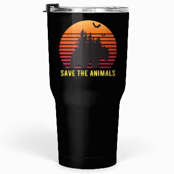 Discover Save The Animals Earth Day Tumblers 30 Oz