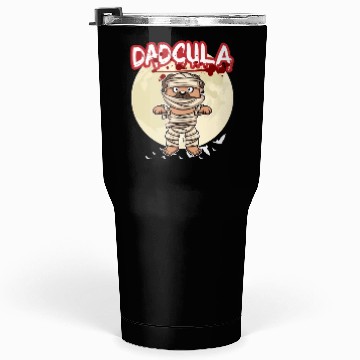 Discover Dadcula Dracula Vampire Dad Funny Halloween Party Tumblers 30 Oz