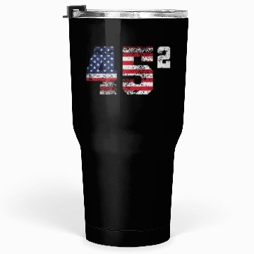 Discover Trump 45 Squared Republican Tumblers 30 Oz