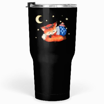 Discover Little Sleeping Fox Tumblers 30 Oz