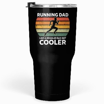 Discover Retro Running Dad Like A Regular Dad But Cooler Tumblers 30 Oz