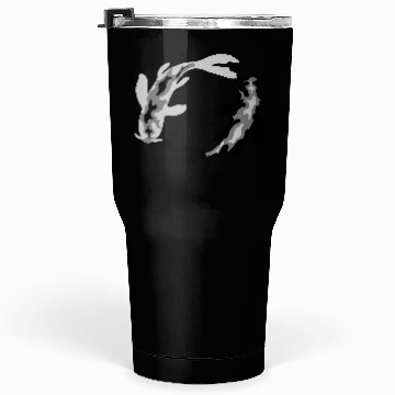 Discover circle design 2 koi Tumblers 30 Oz