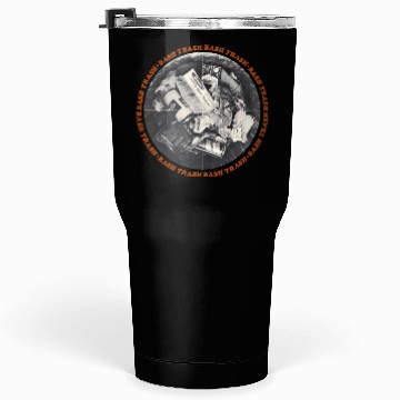 Discover "BASH TRASH" Reduce Reuse Recycle Climate Ecology Tumblers 30 Oz