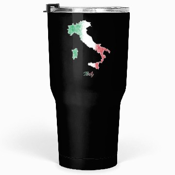 Discover Stylized Italy Map Tumblers 30 Oz