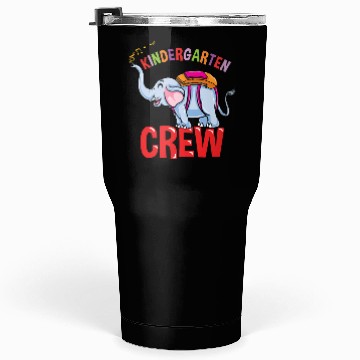 Discover Back To School Elephant Kindergarten Crew Tumblers 30 Oz