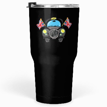 Discover Taxi Hackney the black cab in London Tumblers 30 Oz