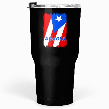 Discover Puerto Rico grandmother flags design Tumblers 30 Oz