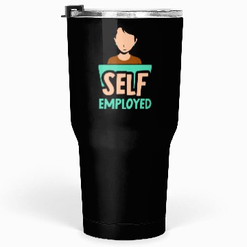 Discover Self Employed Mom Job Work Boss Freelancer Tumblers 30 Oz