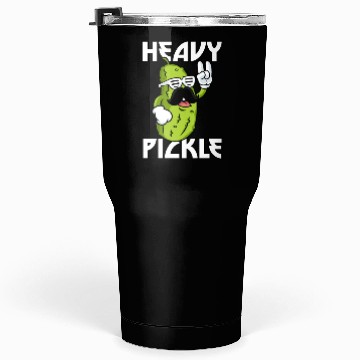 Discover Heavy Pickle Metal Fan Metalhead Tumblers 30 Oz