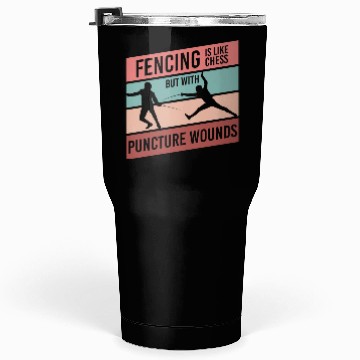 Discover Fencing Sabre Tumblers 30 Oz