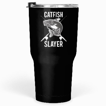 Discover Catfish Slayer - Wels Catfish Hunter Tumblers 30 Oz