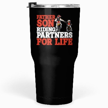 Discover Father Son, Riding Partners For Life 3 Tumblers 30 Oz