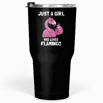Discover Flamingo loving Girl Tumblers 30 Oz