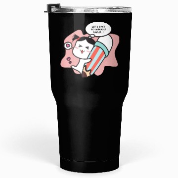 Discover Quby Let’s back to School! Tumblers 30 Oz