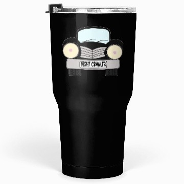 Discover Old Car Black Night Crawler Tumblers 30 Oz