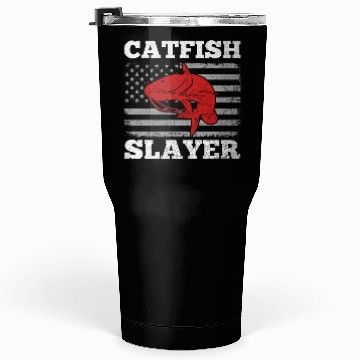 Discover Catfish Slayer - Wels Catfish Hunter Tumblers 30 Oz