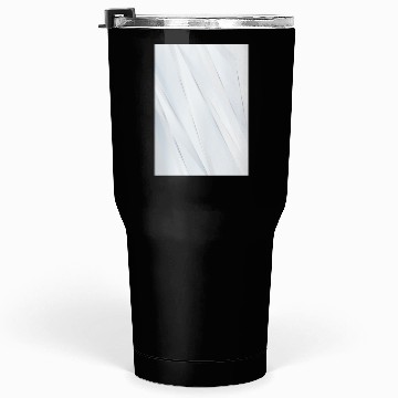 Discover Luxury White Silver Stripes Tumblers 30 Oz