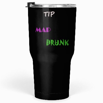 Discover Tip Map Drunk Tumblers 30 Oz