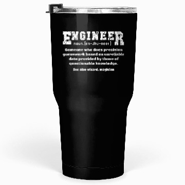 Discover Engineer , Wizard, magician Tumblers 30 Oz