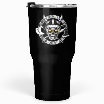 Discover Valhalla Calling Skull And Axes Tumblers 30 Oz