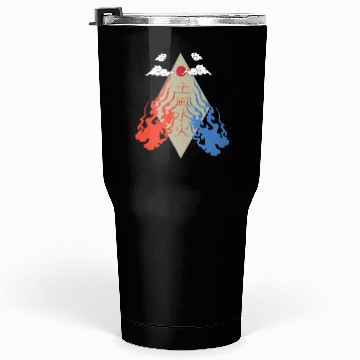 Discover four elements japanese illustration Tumblers 30 Oz