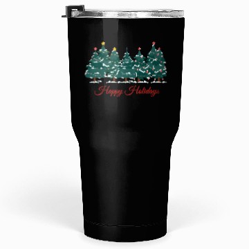 Discover Happy Holidays Tumblers 30 Oz