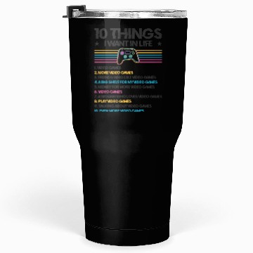 Discover Gaming Gamer Playing Video Game Computer Tumblers 30 Oz
