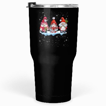 Discover Gnomes Christmas Nurse Phlebotomy Tumblers 30 Oz