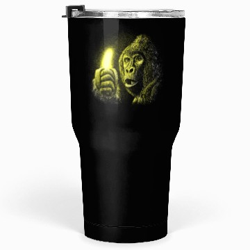 Discover Gorilla and neon banana Tumblers 30 Oz