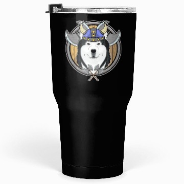 Discover Siberian Husky I Valhalla I Viking Tumblers 30 Oz