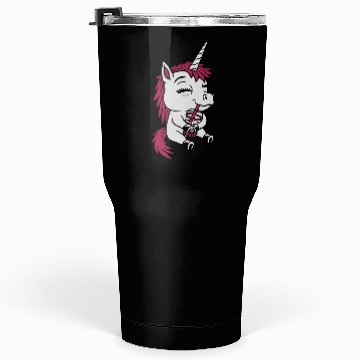 Discover Boba tea drinking unicorn Tumblers 30 Oz