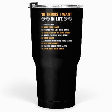 Discover Gaming Gamer Playing Video Game Computer Tumblers 30 Oz