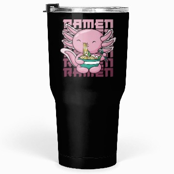 Discover Axolotl Ramen Funny Ramen Lover Gift Tumblers 30 Oz