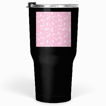 Discover Pink Snowflakes Pattern Tumblers 30 Oz