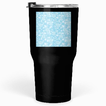 Discover Pretty Blue Snowflakes Pattern Tumblers 30 Oz