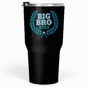 Discover Big Bro 2023 - Big Brother Baby Birth Boy Gift Tumblers 30 Oz