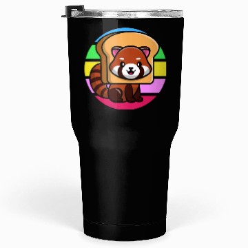 Discover Red Panda In Toast Tumblers 30 Oz