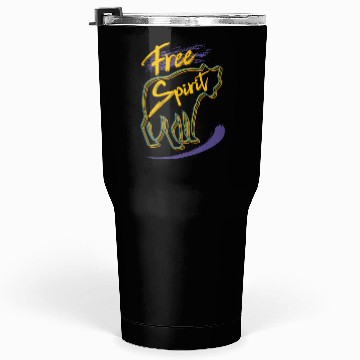 Discover Free Spirit Wolf Design Tumblers 30 Oz