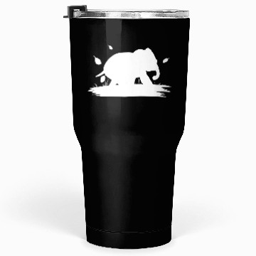 Discover Nature animal elephant icon Tumblers 30 Oz